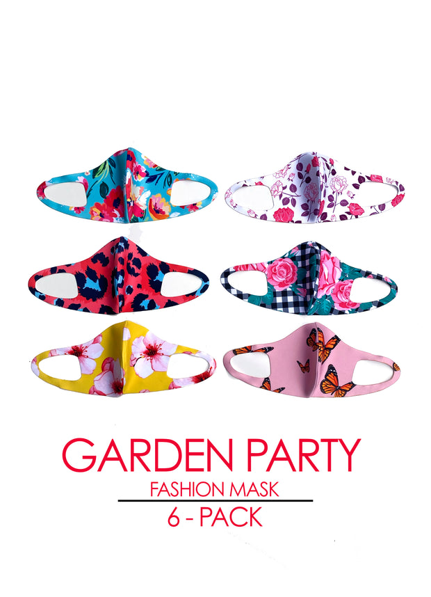 GARDEN PARTY 6-Pack Fashion Mask