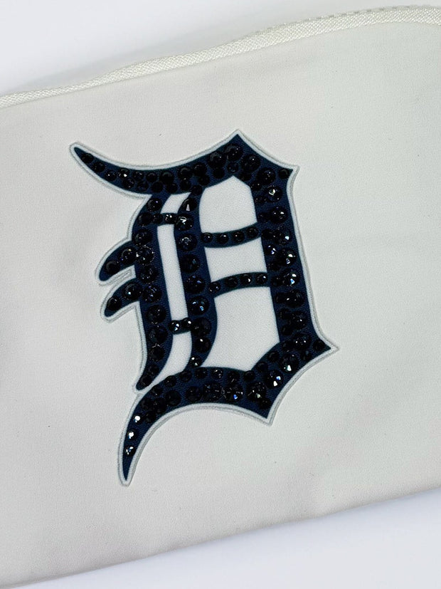 Logo Belt Bag with Rhinestones