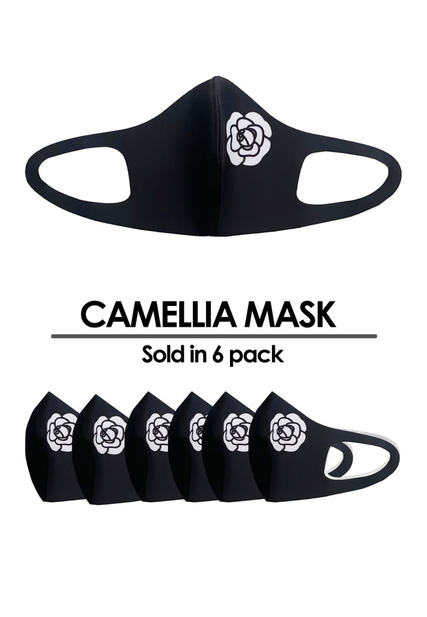 Camellia 6-Pack Fashion Mask