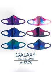 GALAXY 6-Pack Fashion Mask