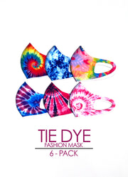 TIE-DYE 6-Pack Fashion Mask
